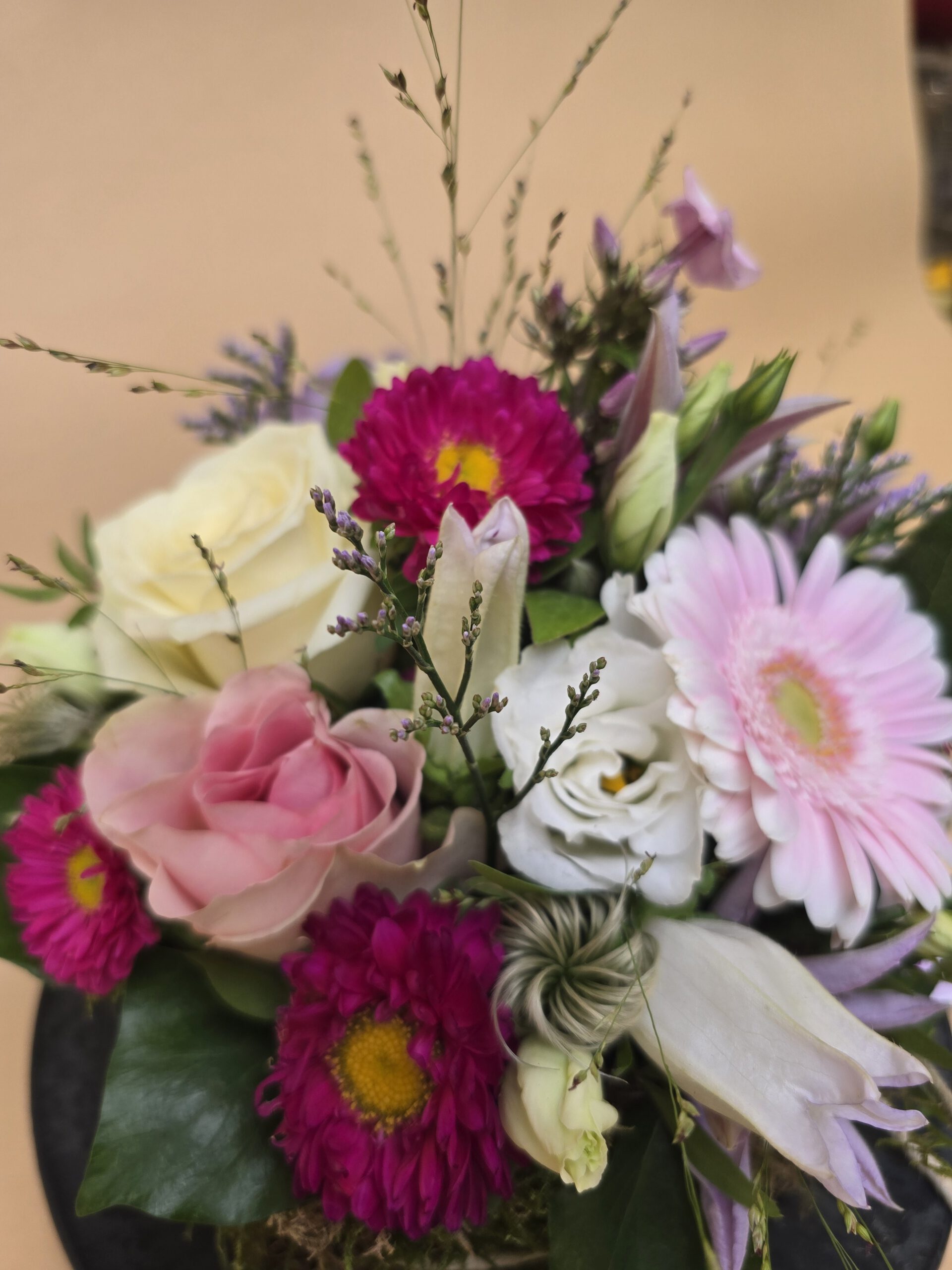 bloementaart inclusief onderbord antraciet - Afbeelding 3